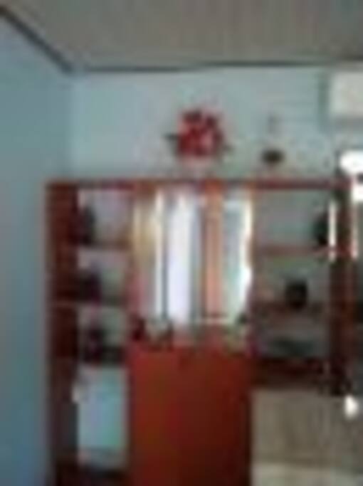 show case and cabinet