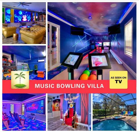 Music Bowling Villa, 14 bedrooms/14.5 baths