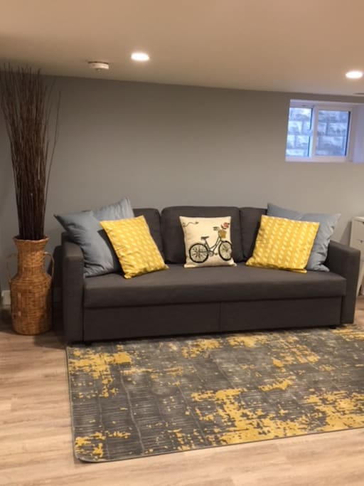 Newly Appointed Comfortable Living Room