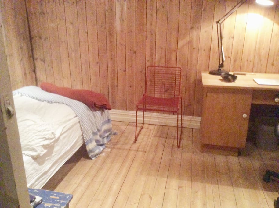 The room