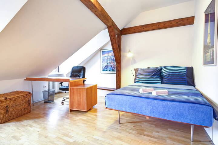 Luxury Private ATTIC in CENTER