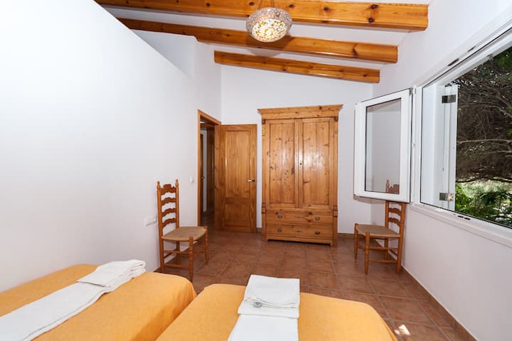 Habitación con 2 camas individuales de Ficula Vell B