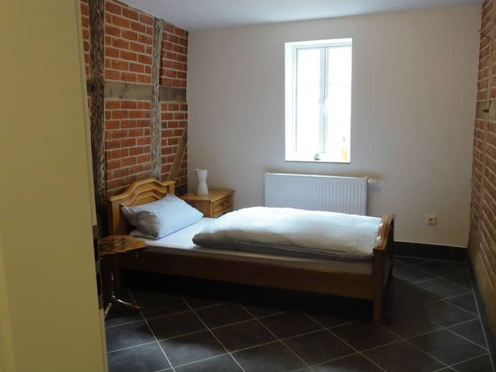 Otra vista de la
habitación individual
en la planta baja