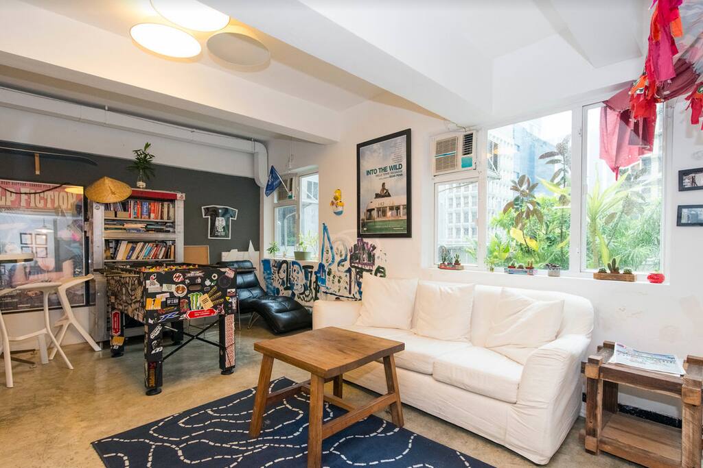 Common room, where you meet new friends from all over the world.
