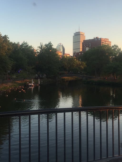 Steps from the Boston Common and Charles River
