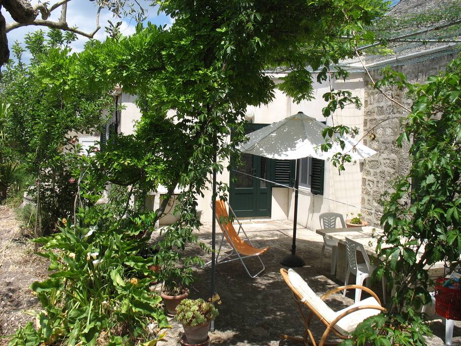 Veranda sulla cucina