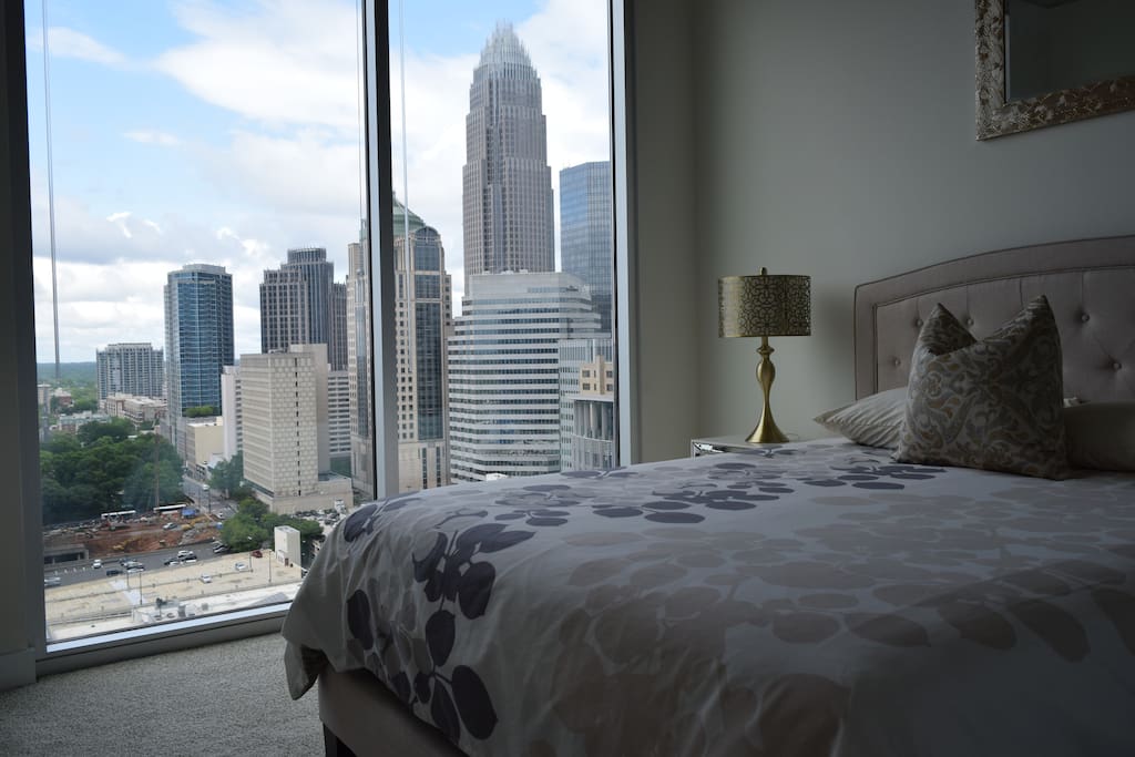 "Jim’s place was the perfect place to stay in Charlotte! His location is an easy to walk to the convention center. The views are spectacular!"