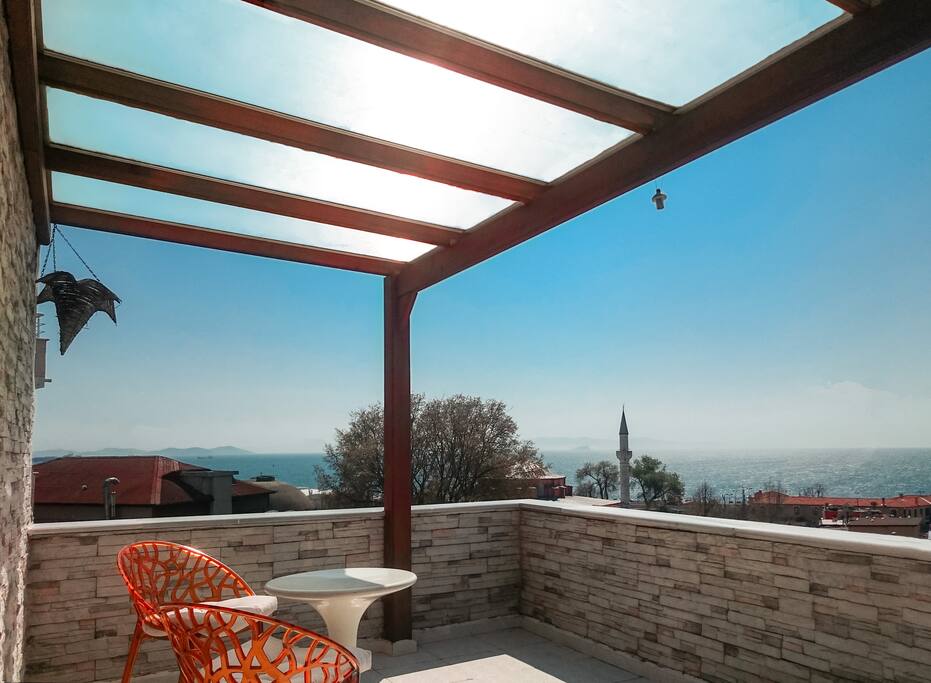 The Terrace of The Room (Marmara Sea and Little Hagia Sophia)