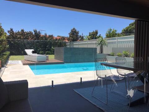 Executive luxury home with beautiful pool