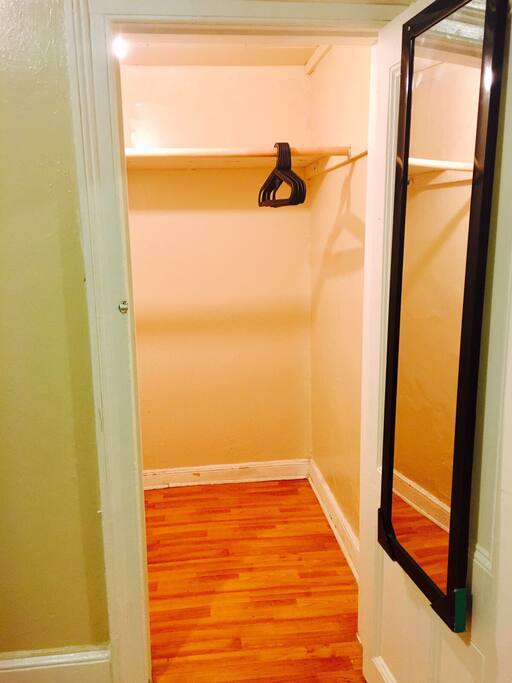 Huge Walk in Closet