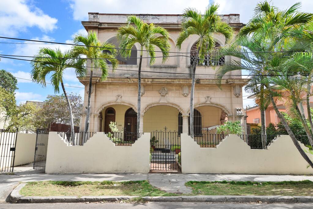 This is the entrance to the house
