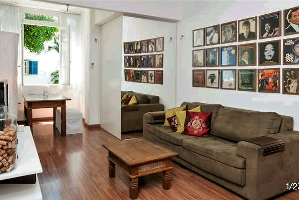 Living and dining room