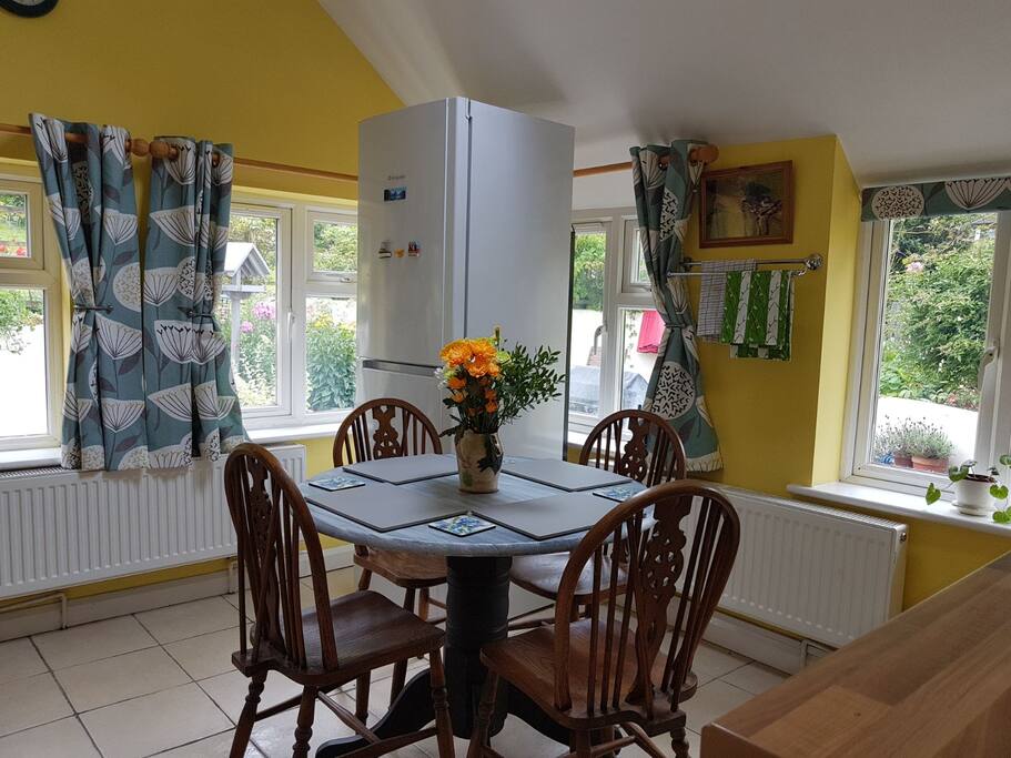 Sunny kitchen