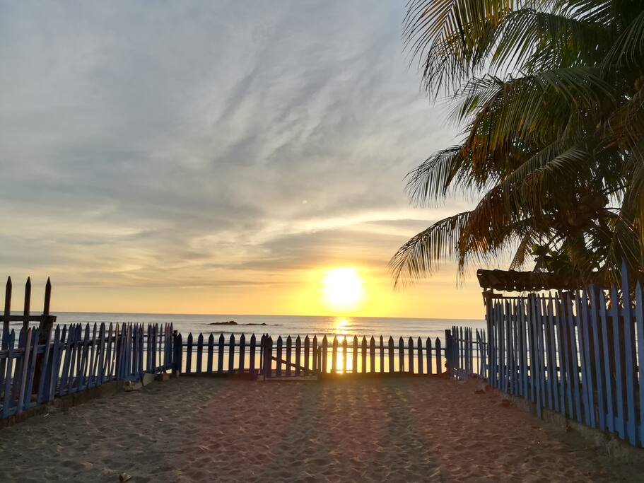Sunset from Outdoor Terrace