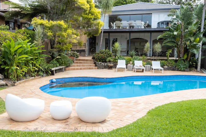 Casa Nai’a Byron Bay – 8 min walk to Tallows Beach