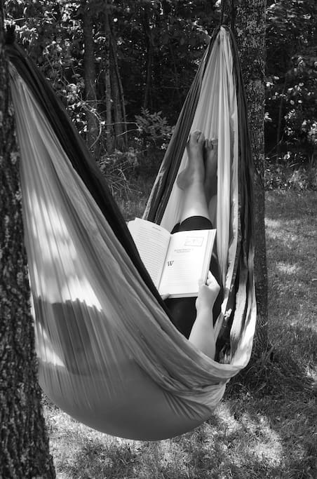 Chilling out in the hammock