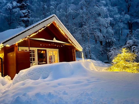 Unwind at the Sognefjord- hut with a stunning view