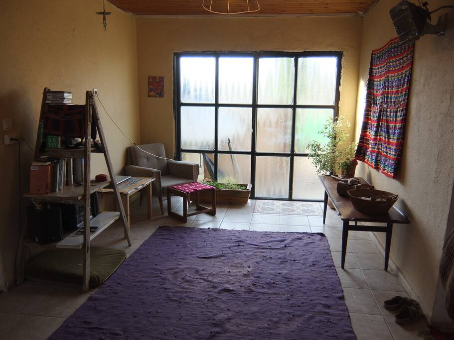 our large and lighted living room