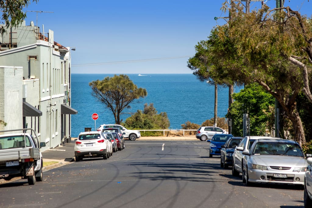 Perfect location with the beach at the end of our street