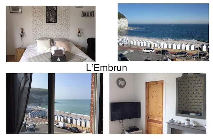 Jolie escale « L’Embrun » pleine vue mer