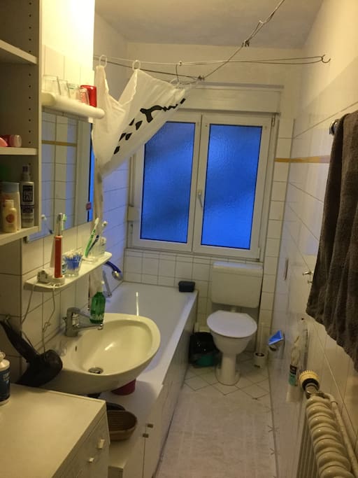 The bathroom