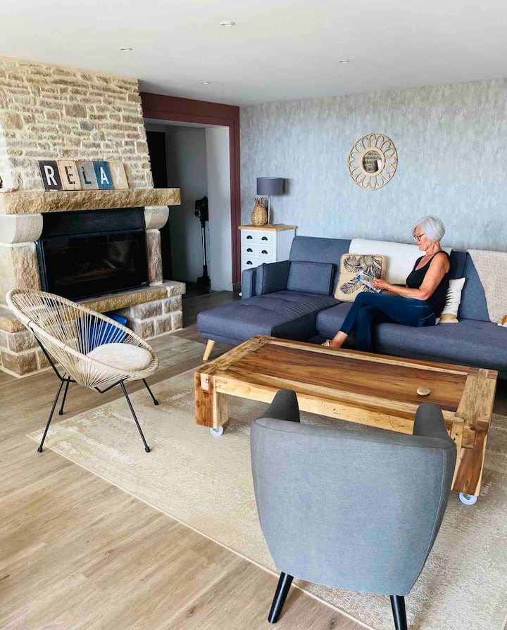 La Colonie : Grand Gîte Vue Mer - Siouville-Hague
