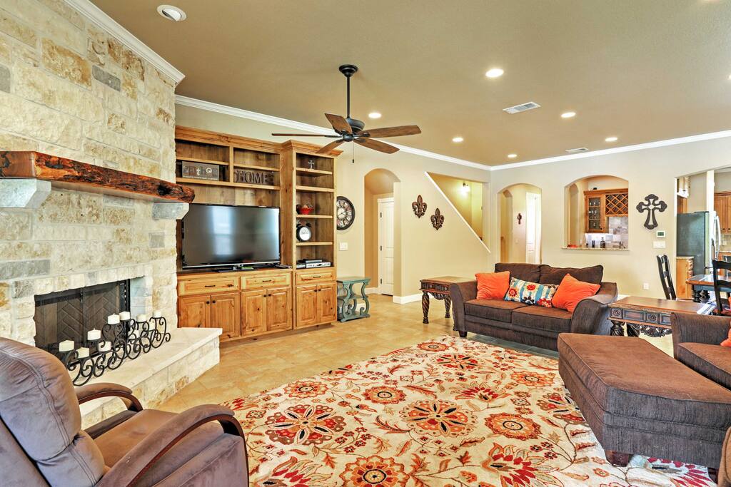 This charming home boasts 3,500 square feet of tasteful, well-maintained living space.