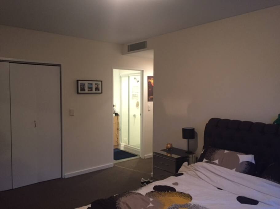 Master bedroom with ensuite