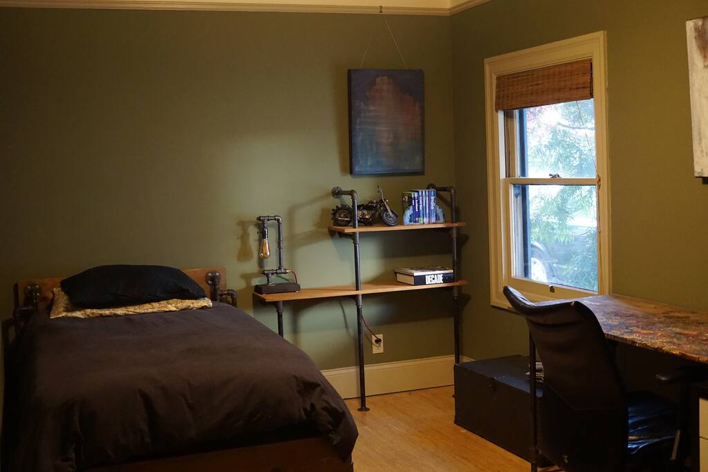 Comfortable twin bed