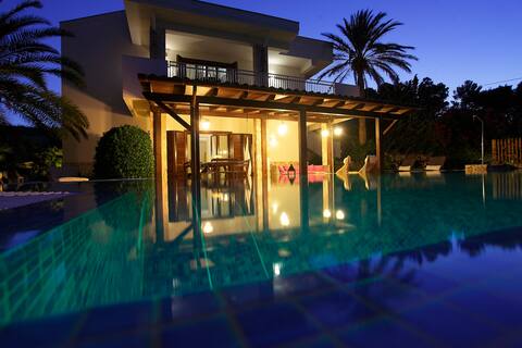 Private pool ,private garden fantastic views