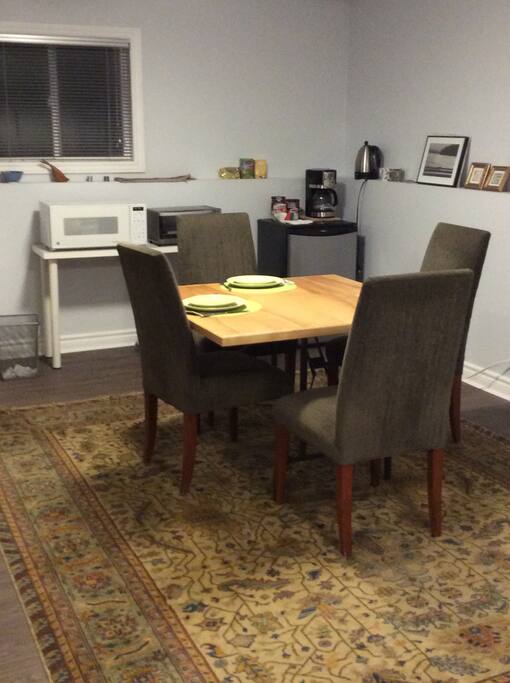 Dining area