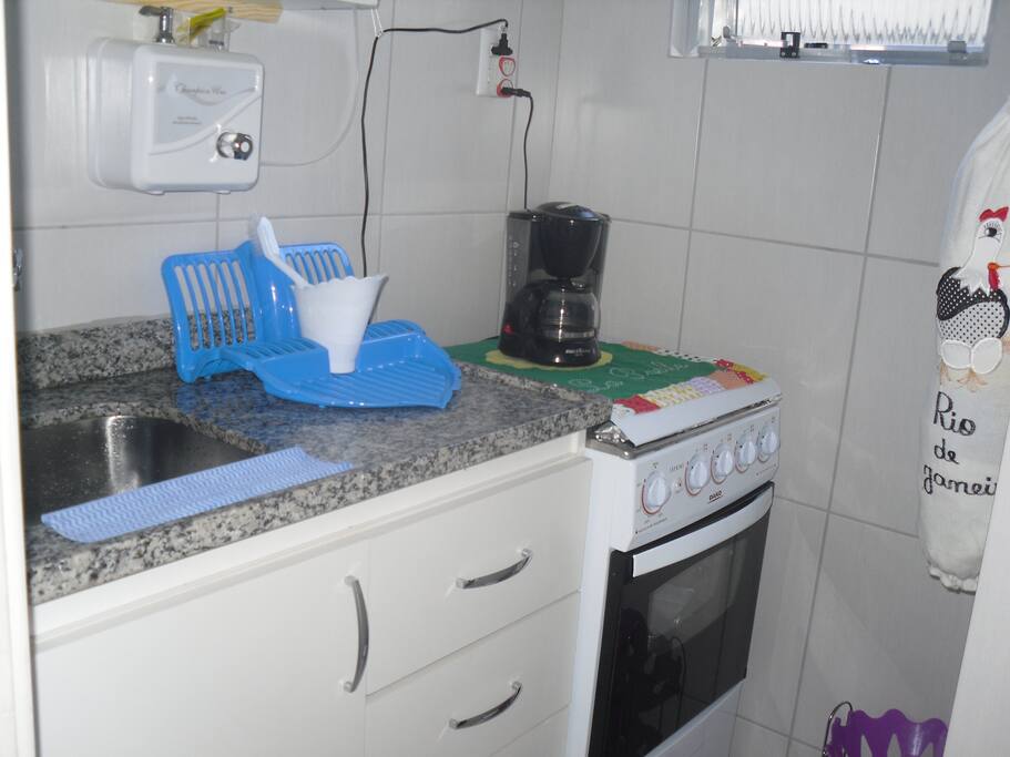Pinha da cozinha com fogão