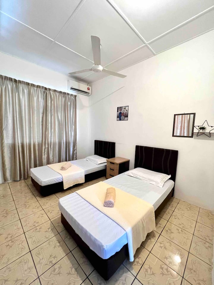 2 เตียงเดี่ยว