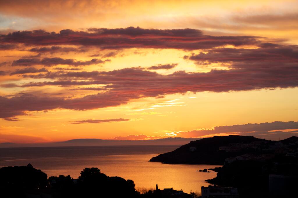 Lever de soleil la vue de l appartement