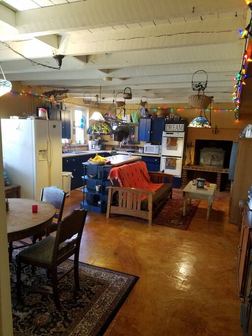 Spacious kitchen area