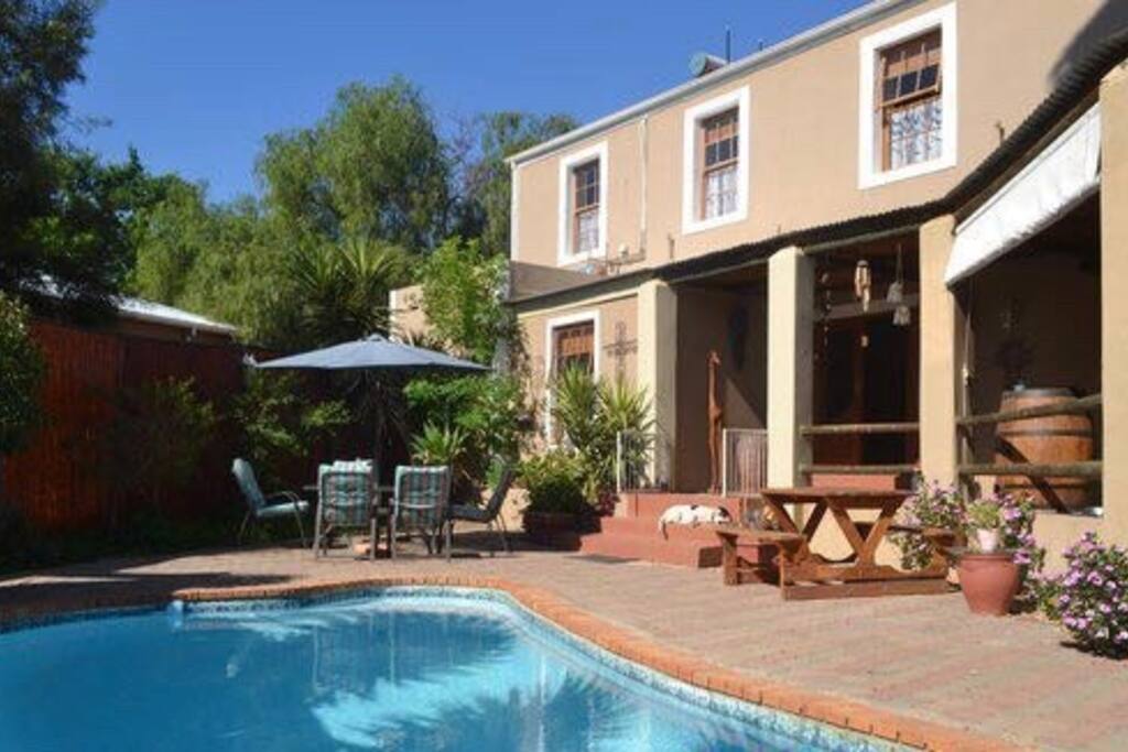 Lovely pool area