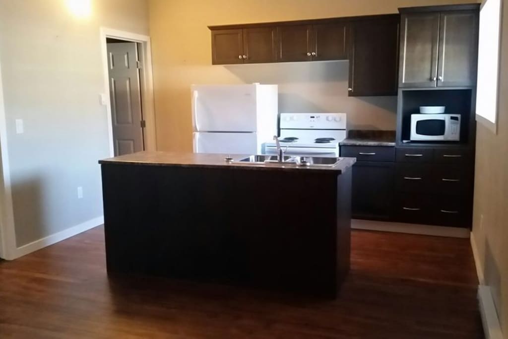 Kitchen with Island and all appliances