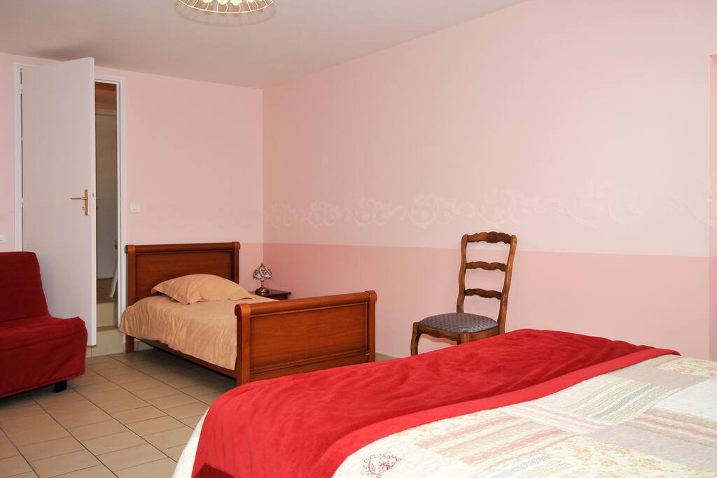 Chambre d'hôte familiale "Antant pour 2 à 4 personnes