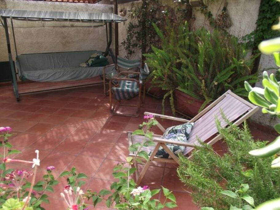 Particolare del giardino