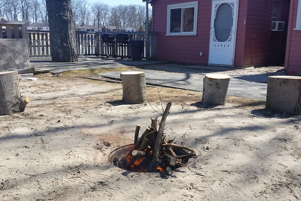 Our fire pit.