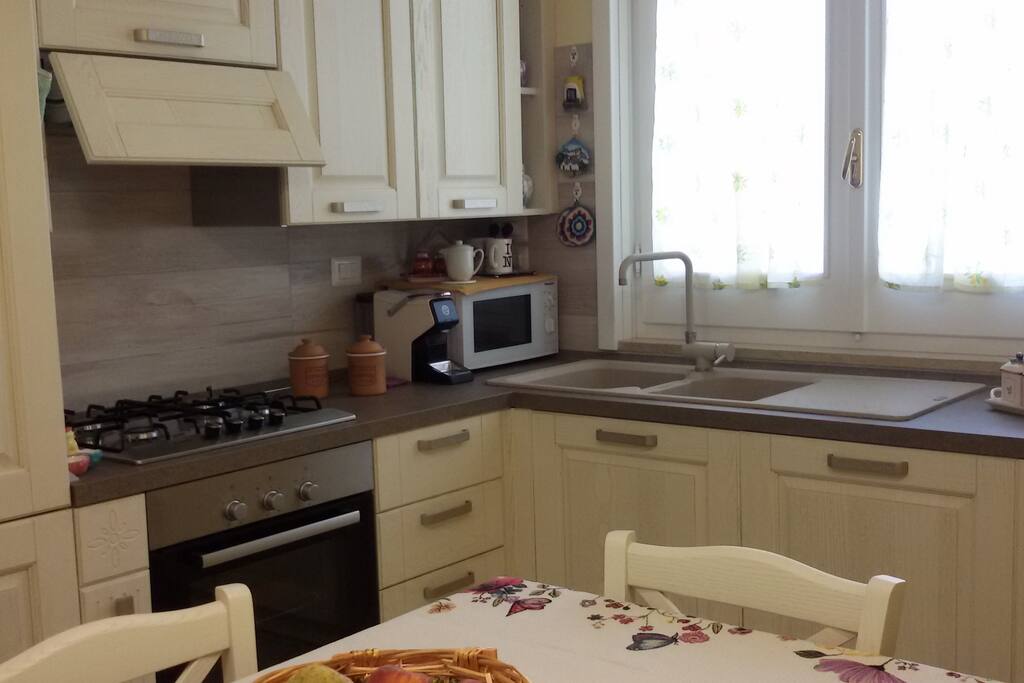 Cucina - soggiorno - particolare angolo
