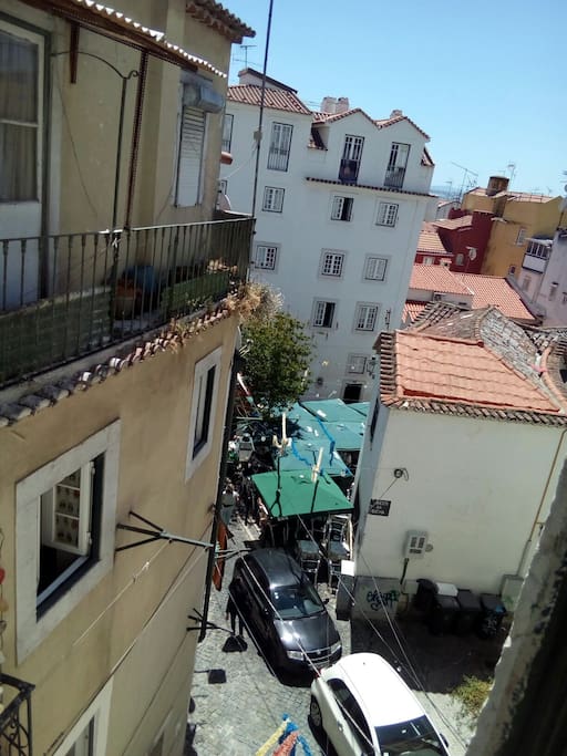 alfama, view from the window