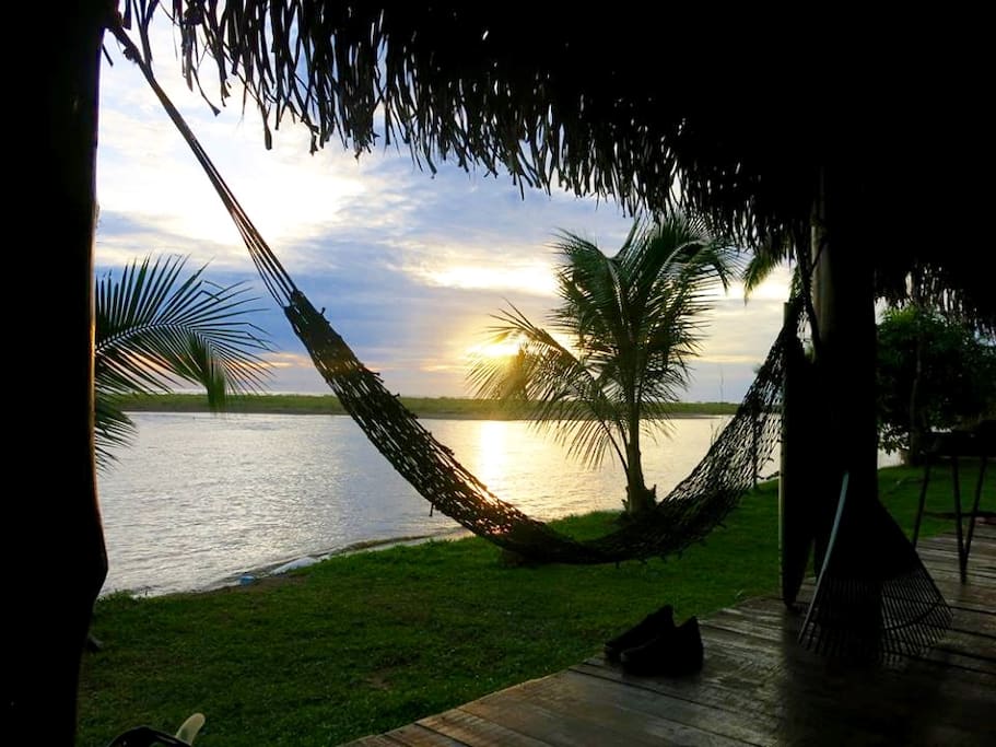 Relax after a hard day of surfing!