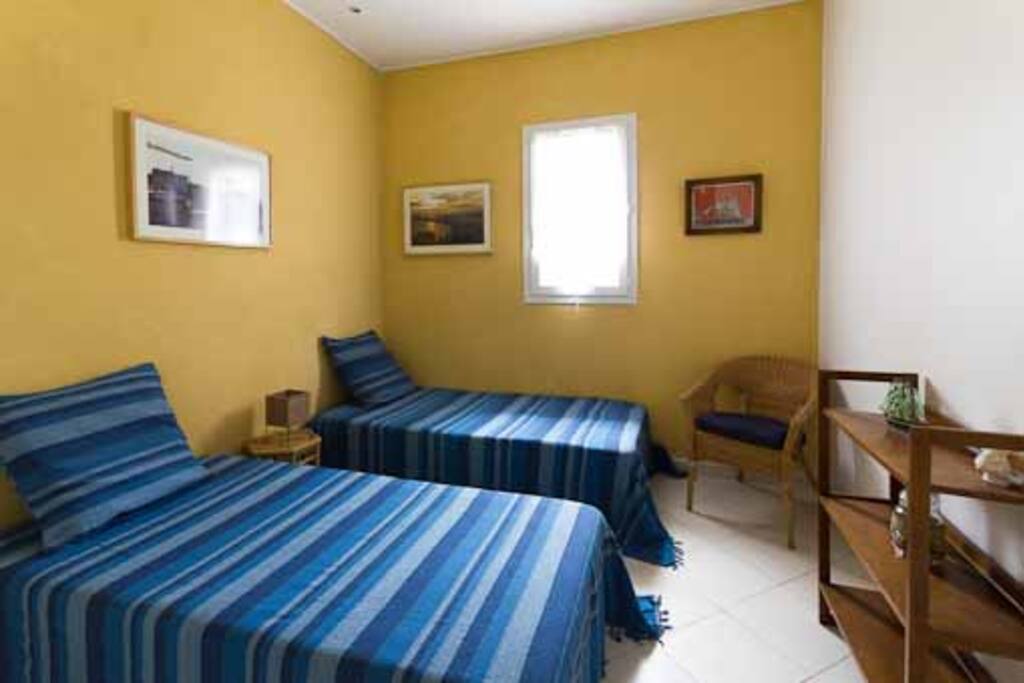 Chambre avec lits jumeaux