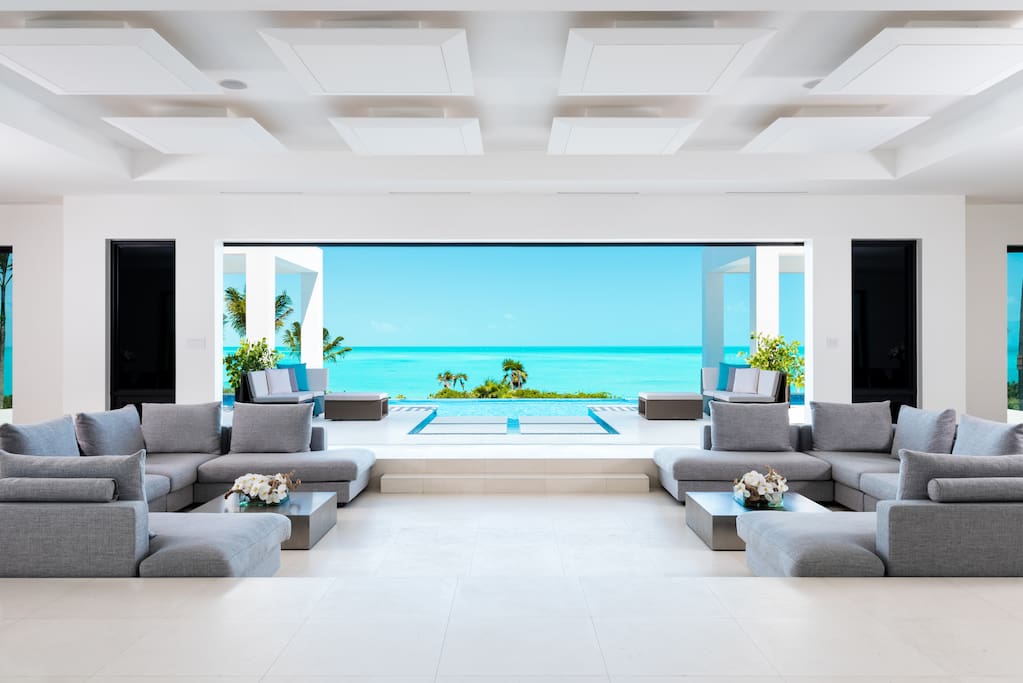 living room view