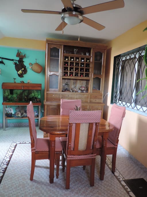 Terraza privada para desayunos y cenas