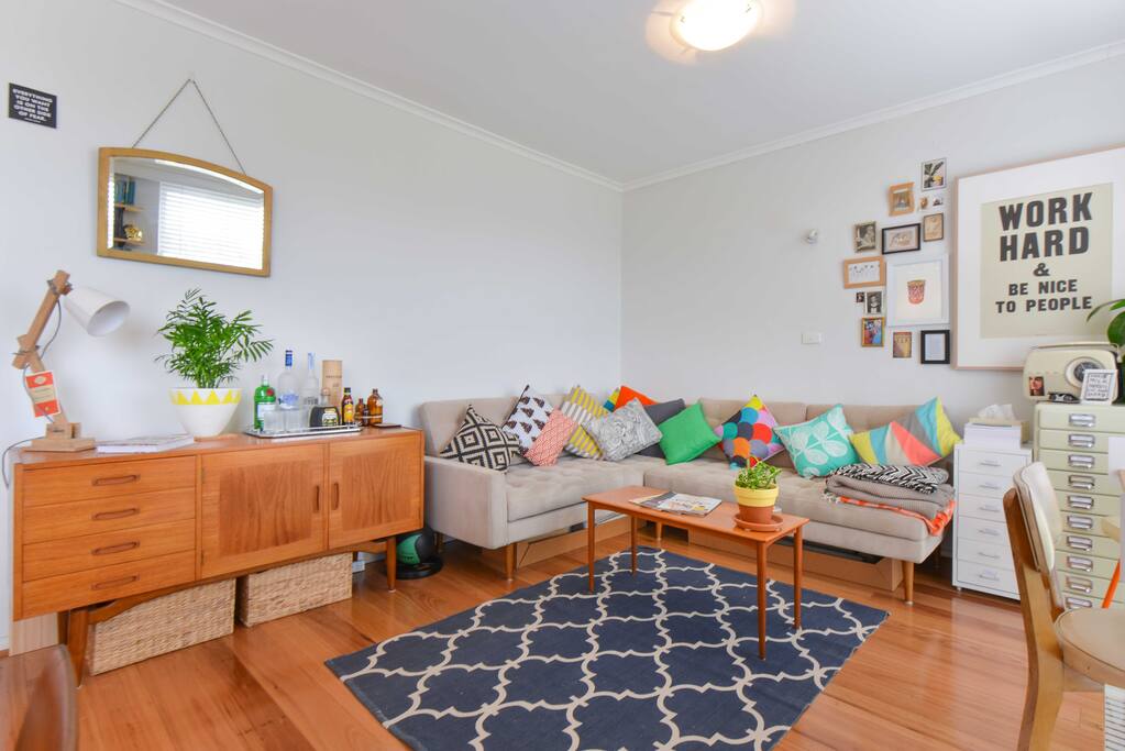 This fabulous, super-comfy sofa transforms into a full-sized double bed.