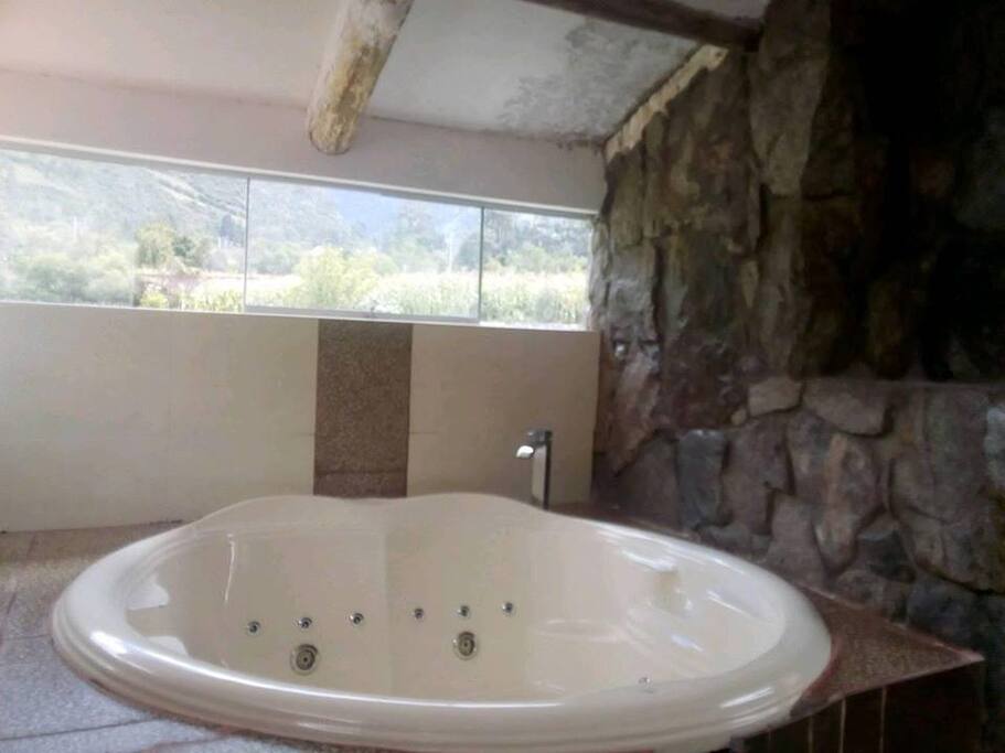Amplio Jacuzzi en Habitacion suit