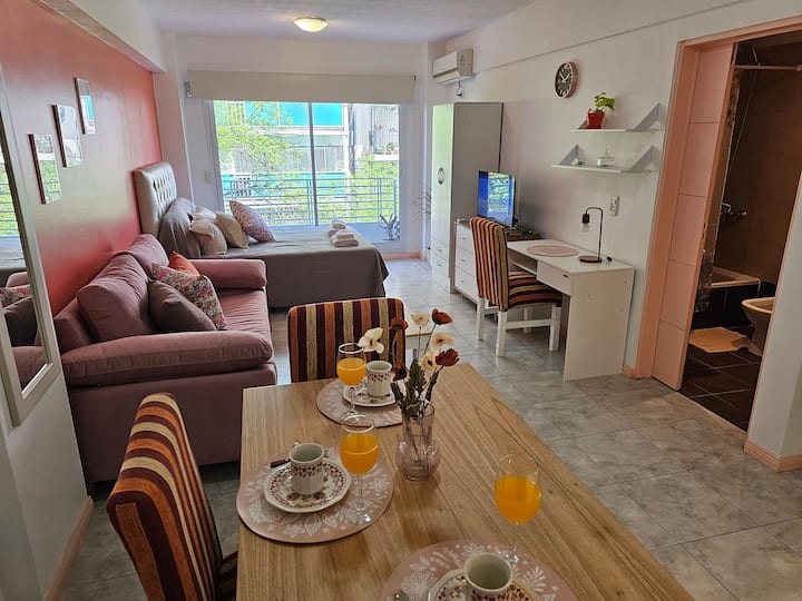 Kitnet em Almagro perto da Plaza Almagro