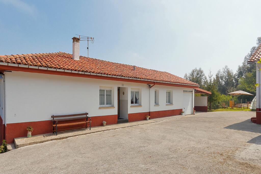 Exterior de la casa